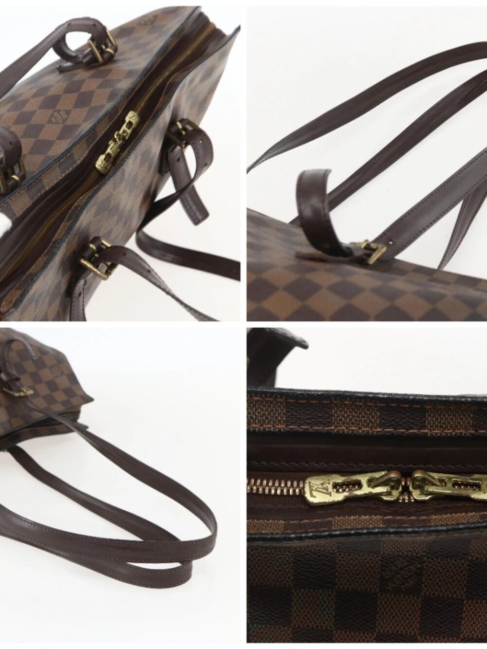 LOUIS VUITTON Damier Ebene Chelsea Tote Bag N51119 LV Auth 160663 - Picture 16 of 16